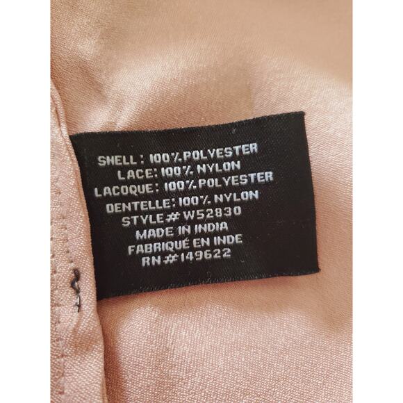 Walter Baker Pink Lace Trim Spaghetti Straps Cami Tops Small $150 DEFECTS - Picture 12 of 12